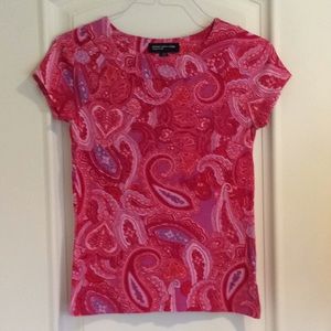 Paisley tee